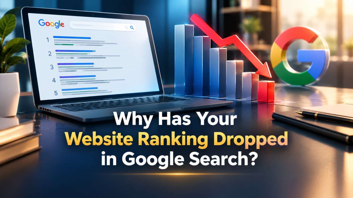 Why Has Your Website Ranking Dropped in Google Search?